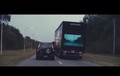 Auto - Front-Kamera und Heck-TV machen Trucks transparent