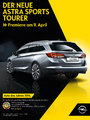 Erlkönige + Neuerscheinungen - Händlerpremiere am 9. April: Der Opel Astra Sports Tourer kommt