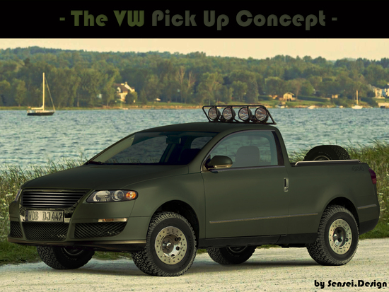  CarFake El Oso Vw PickUp Concept