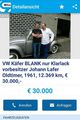 Youngtimer + Oldtimer - TV-Koch Lafer verkauft Käfer-Oldie