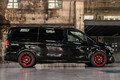 Tuning - Black 'n' Red: Schwarze V-Klasse auf Schmidt-Felgen in „Gloss Red