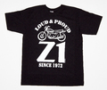Lifestyle - 1972 – 2017: 45 Jahre Kawasaki Z1 Das T-Shirt zum Jubiläum!