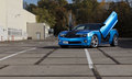 Luxus + Supersportwagen - CHEVY CAMARO SS IN ANODIZED BLUE MATT von SCHWABENFOLIA