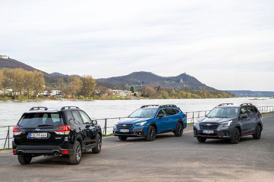 Erlkönige + Neuerscheinungen - Subaru Forester und Outback mit neuen Sonder-Designs
