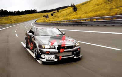 Nissan blitz skyline gt-r r348 #8