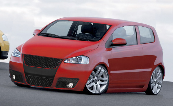 Hier die rote GTI-Farbe von VW: