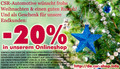 Tuning + Auto Zubehör - 20% Rabatt im CSR Online Shop zu Weihnachten