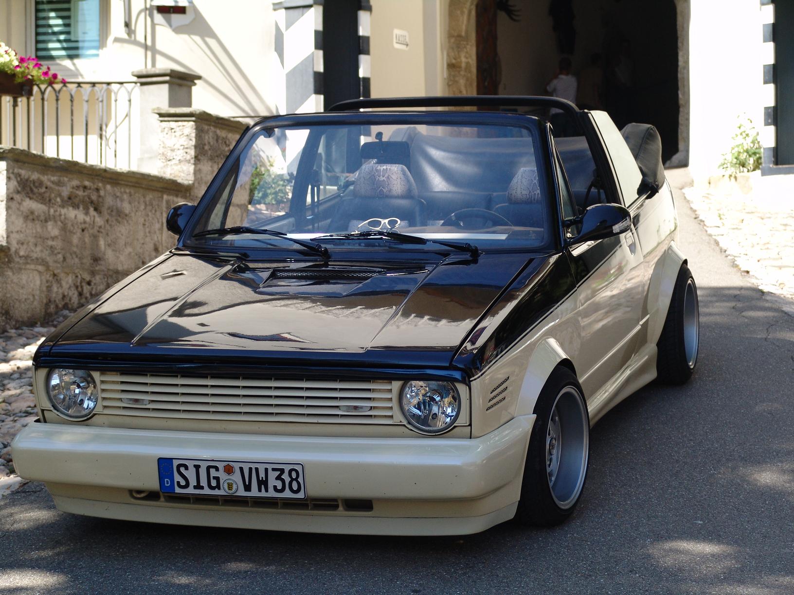 VW Golf 1 Cabrio 983