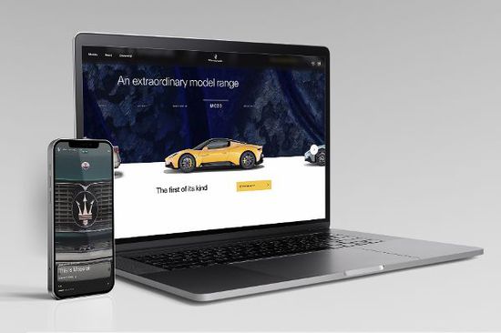 Auto - Maserati mit neuem Internet-Auftritt
