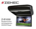 Car-Hifi + Car-Connectivity - Zenec Z-R1030: Deckenmonitor mit integriertem CD/DVD-Player