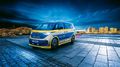Auto - Polizei-Look Van ID.Buzz von Irmscher bei der Essen Motor Show