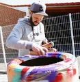 Felgen + Reifen - [Video ] Graffiti-Star René Turrek animiert zum Reifenwechsel